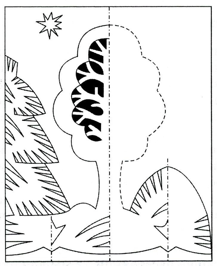 Вырезанные открытки из бумаги: Оригинальные открытки из бумаги своими руками. Красивые новогодние открытки