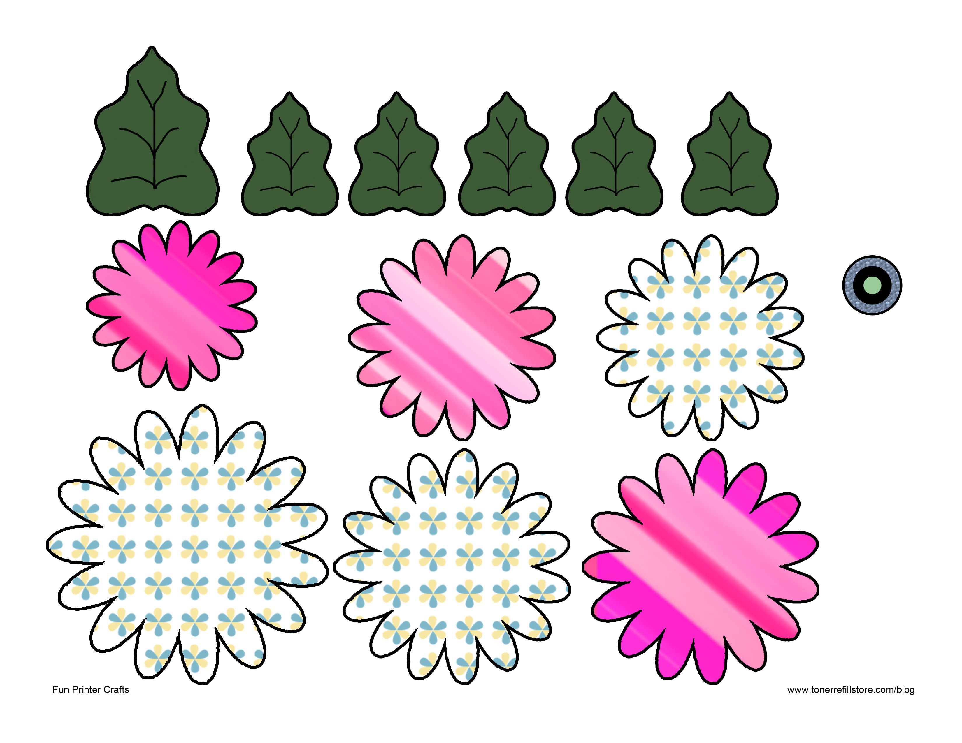 Объемные цветы из бумаги шаблон: Объемные цветы из бумаги: шаблоны и мастер-класс изготовления своими руками