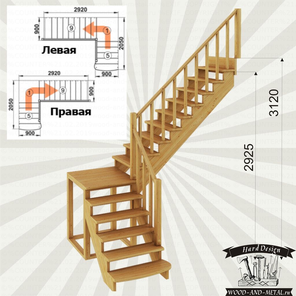 Как сделать деревянную лестницу на второй этаж на даче своими руками: Лестница на даче своими руками