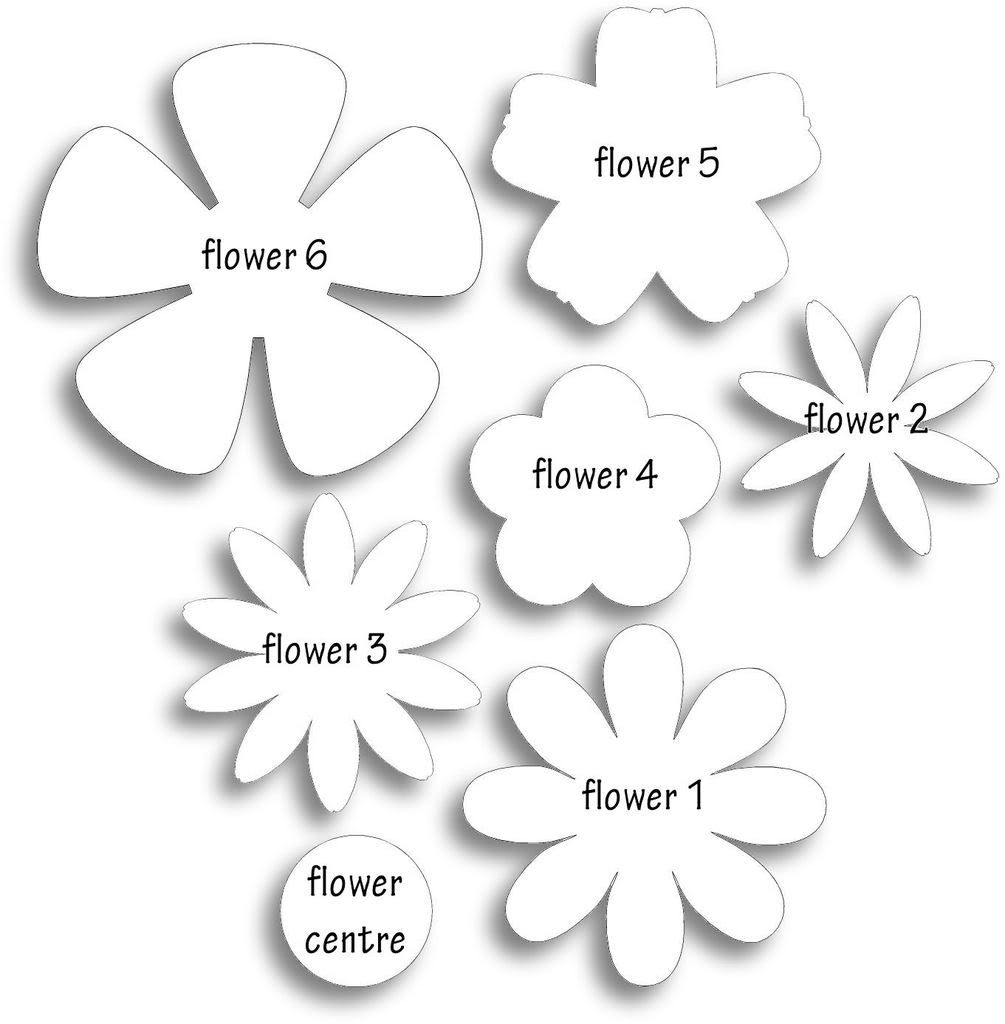 Цветы объемные из бумаги шаблоны: Объемные цветы из бумаги: шаблоны и мастер-класс изготовления своими руками