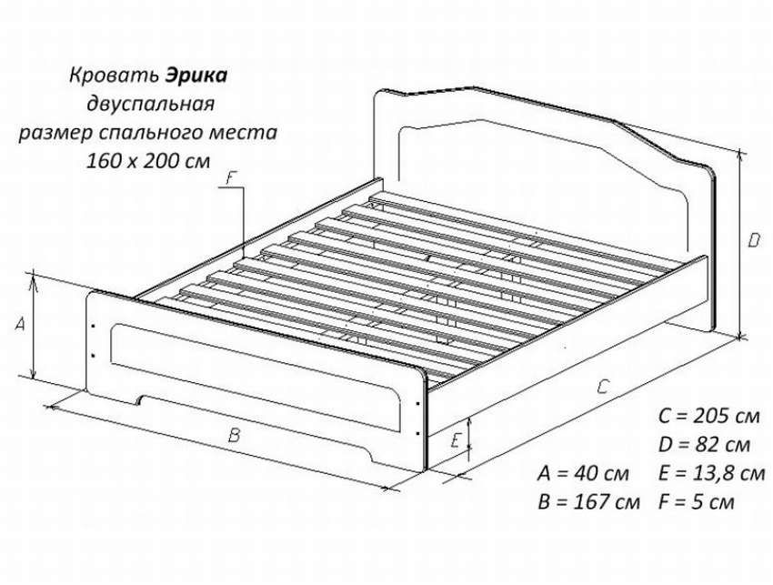 Двуспальная кровать своими руками из дсп чертежи фото: Кровать из ДСП своими руками: чертежи и размеры, схемы и проекты, эскизы, свойства