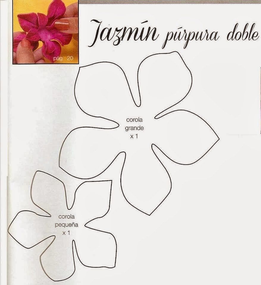 Цветы шаблон из фоамирана: Из фоамирана цветы шаблон | Идеи для рукоделия