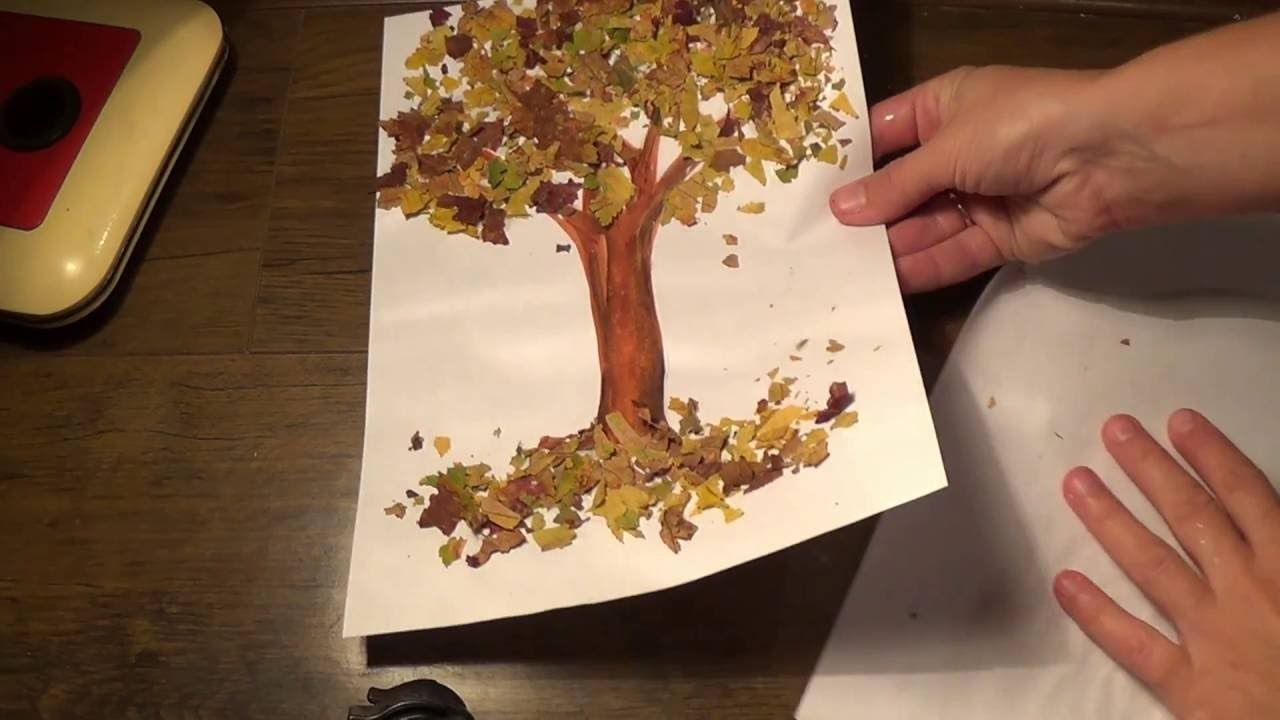 Поделки осенние своими руками дерево: Мастер-класс смотреть онлайн: Делаем вместе с ребенком «Осеннее дерево»