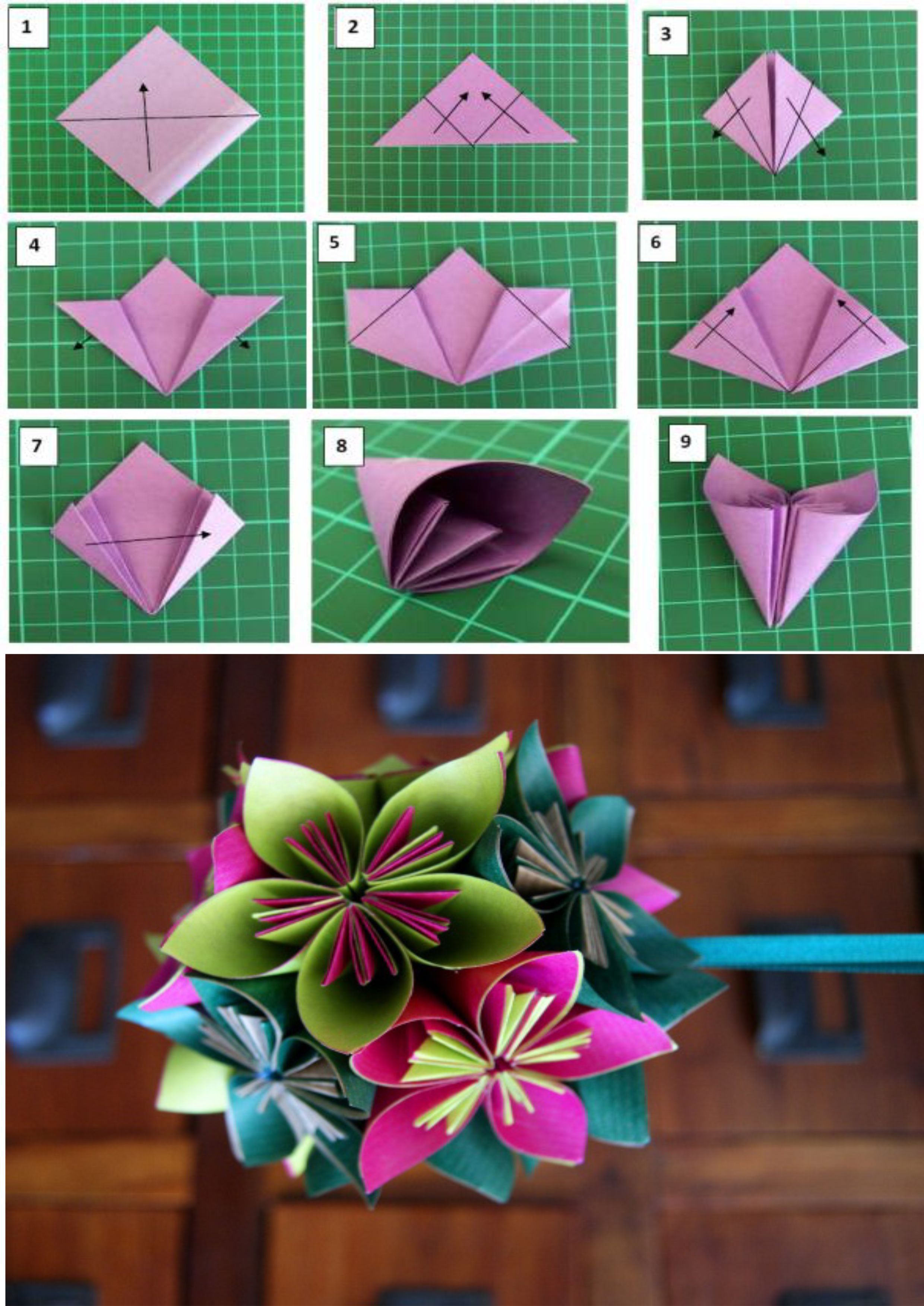 Как из бумаги сделать простые цветы: Как сделать легкие цветы из бумаги легко и быстро. Пошаговые инструкции + 300 фото