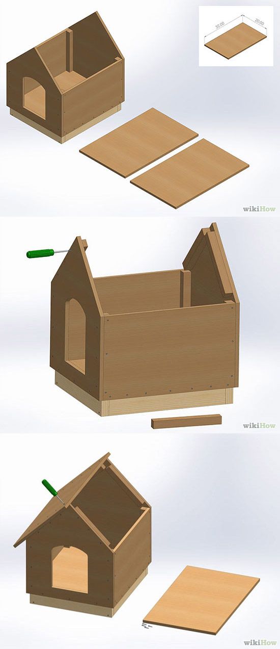 Как сделать будку для собаки из коробки: Будка для собаки из картона своими руками