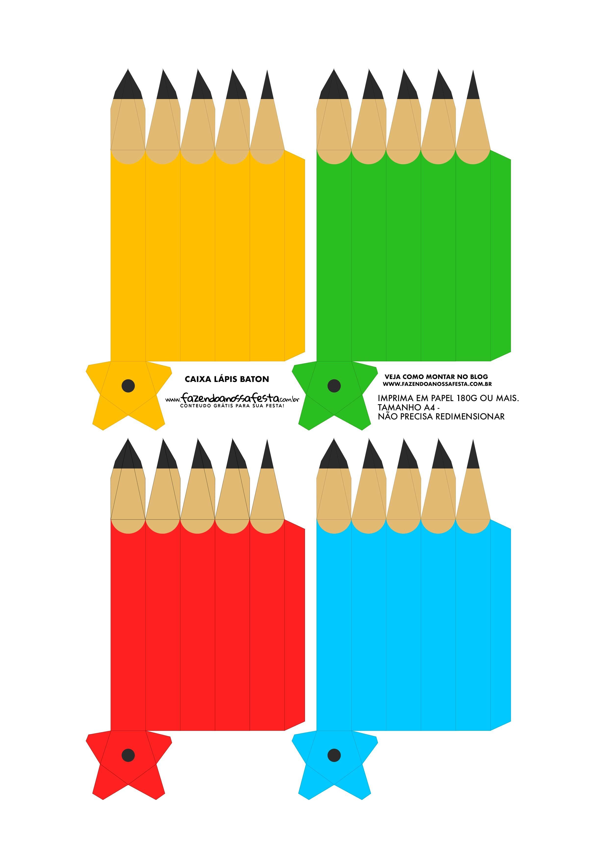 Шаблон карандаш коробка: Коробка-карандаш Здравствуй,школа (День Знаний) на 1 сентября - Коробки карандаши - Фигурные коробки - Бесплатные шаблоны - Шаблончики