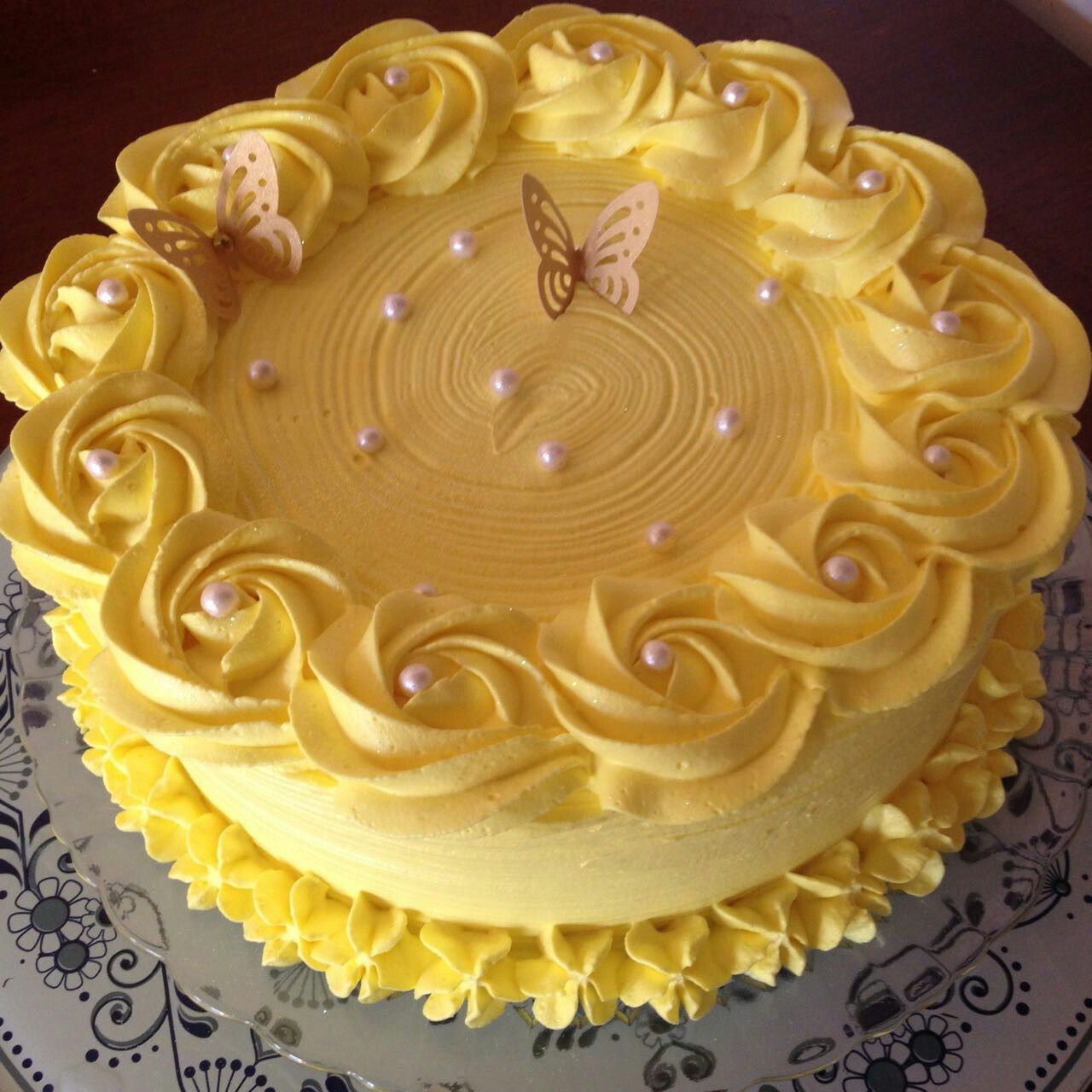 Как украсить масляным кремом торт: Оформление торта масляным кремом (35 фото)