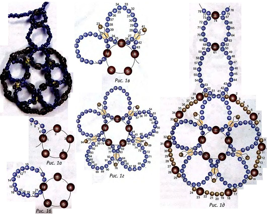 Плетение из бисера для начинающих фото схемы украшений: Бусы, браслеты и кольца из бисера: где купить и как сделать самому