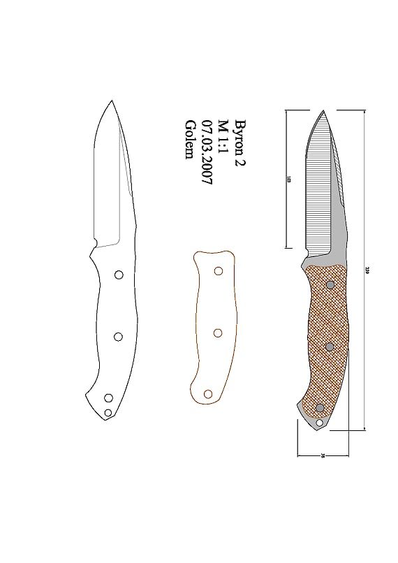 Формы клинков для ножей чертежи: описание, принцип изготовления клинка своими руками, эскизы рукояток