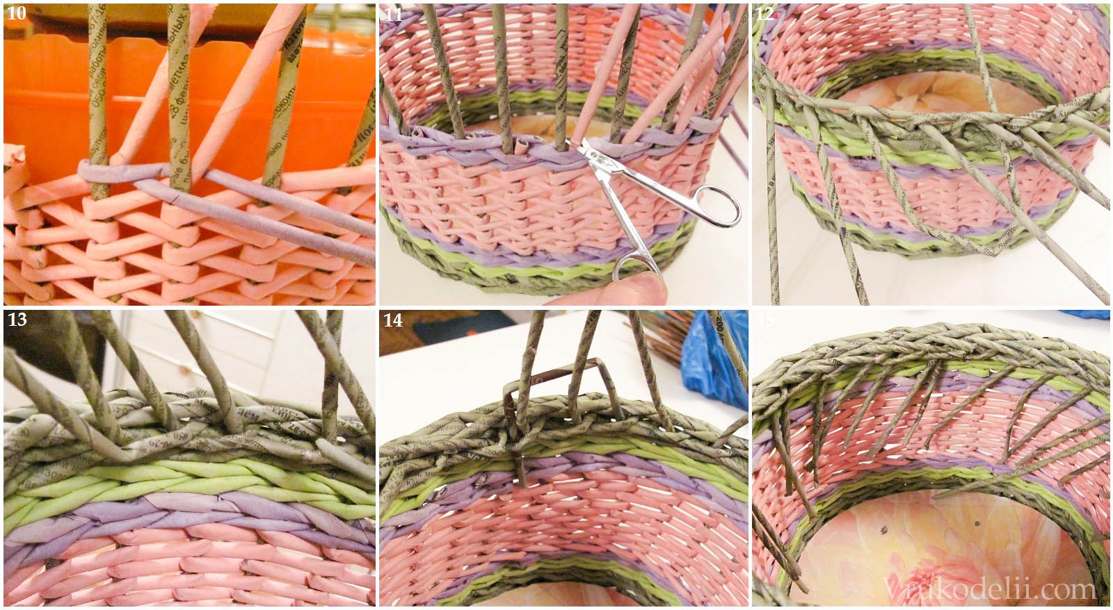Трубочки из газеты для плетения: Как сделать газетные трубочки для начинающих: пошаговая инструкция