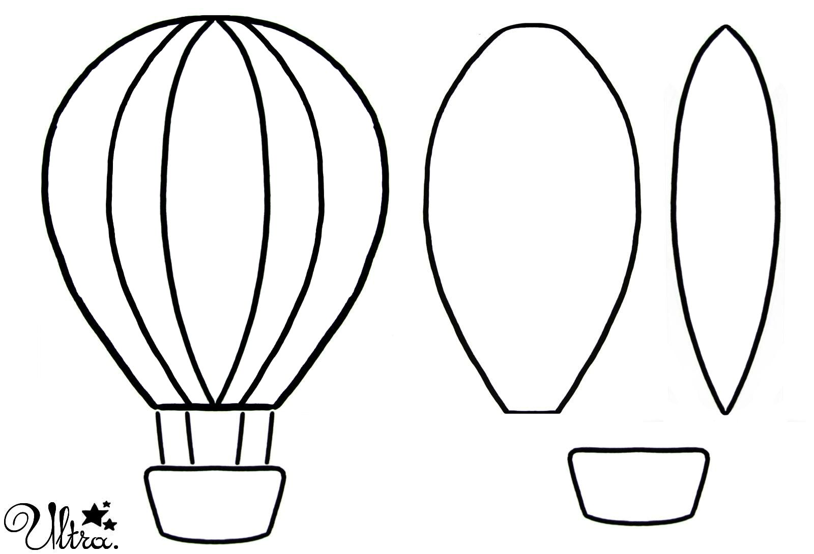 Шаблон воздушного шара для вырезания: Шаблоны для вырезания воздушных шаров
