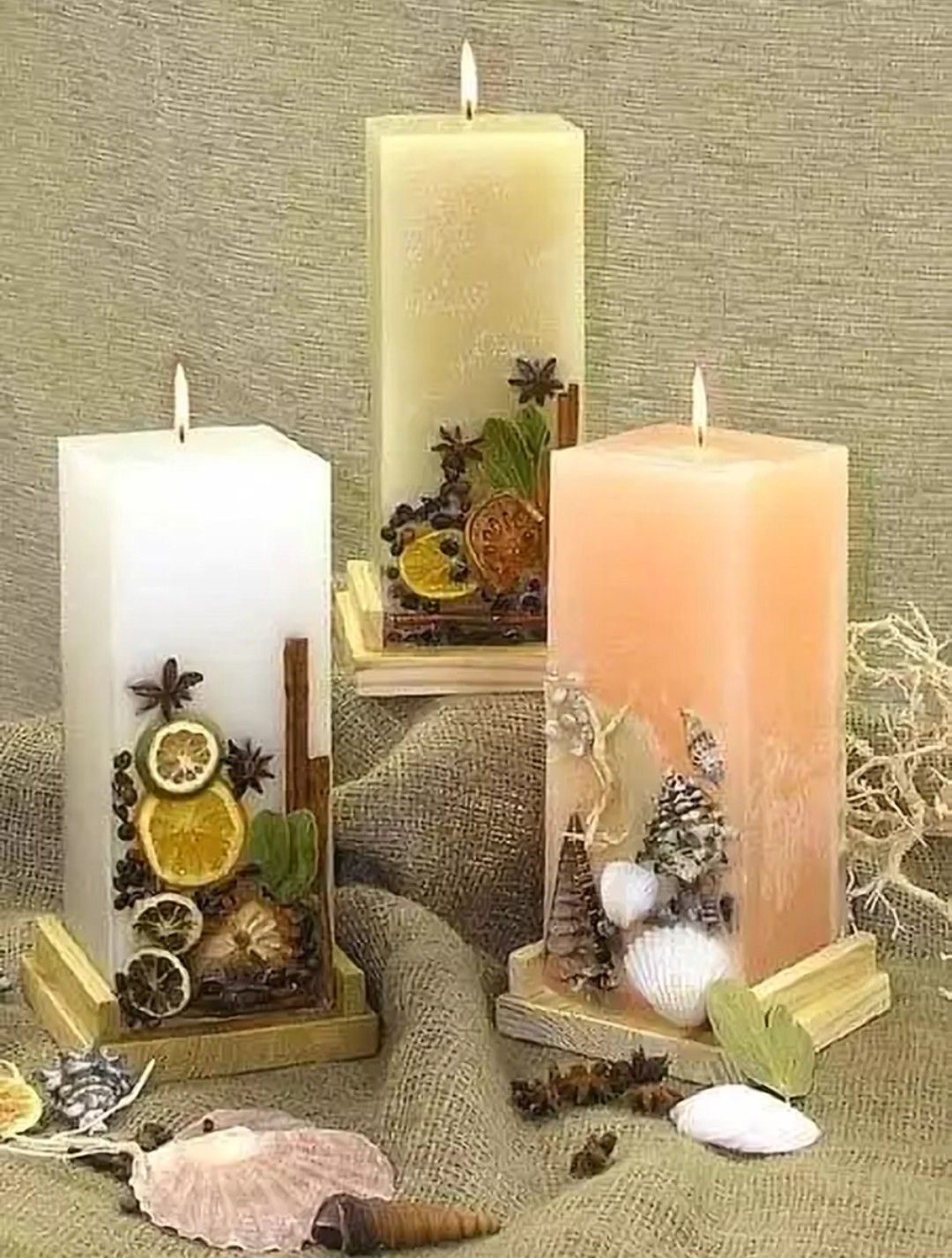 Как свечу украсить: Красивые свечи своими руками дома +мастер класс