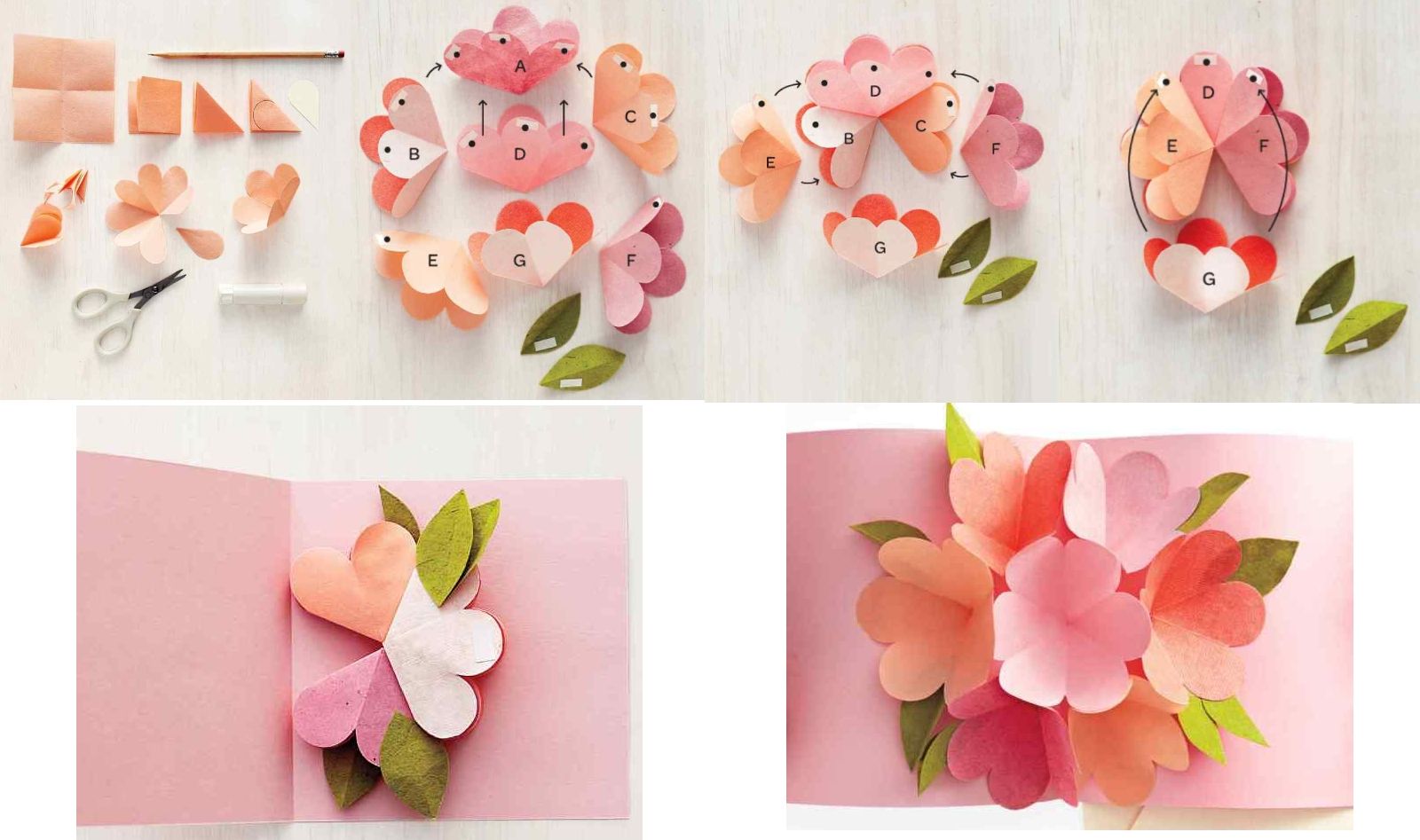 Цветы объемные для открытки из бумаги своими руками: Как сделать объемную 3D открытку с пышными цветами