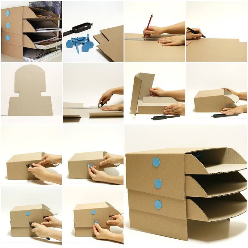 Как сделать что нибудь из картона: 30 Безумных идей мебели из картона