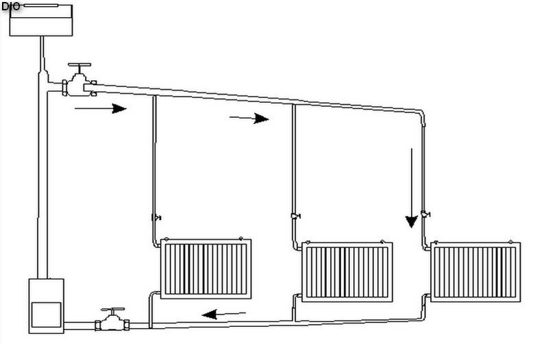 Водяное отопление в частном доме своими руками схема: схемы для дач и коттеджей