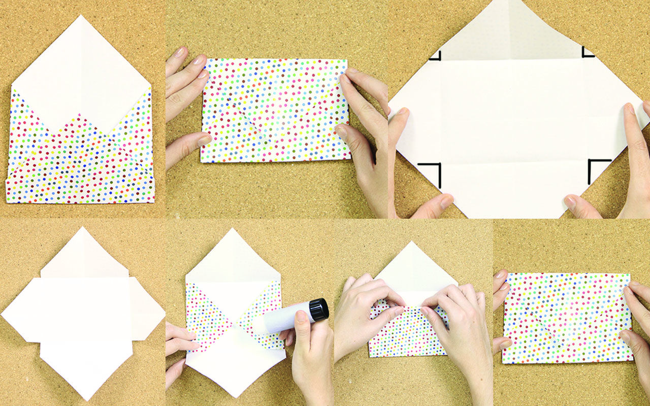 Как сделать из тетрадного листа конверт: Конверт из а4 без ножниц. Как сделать конверт из бумаги а4. Несколько простых способов