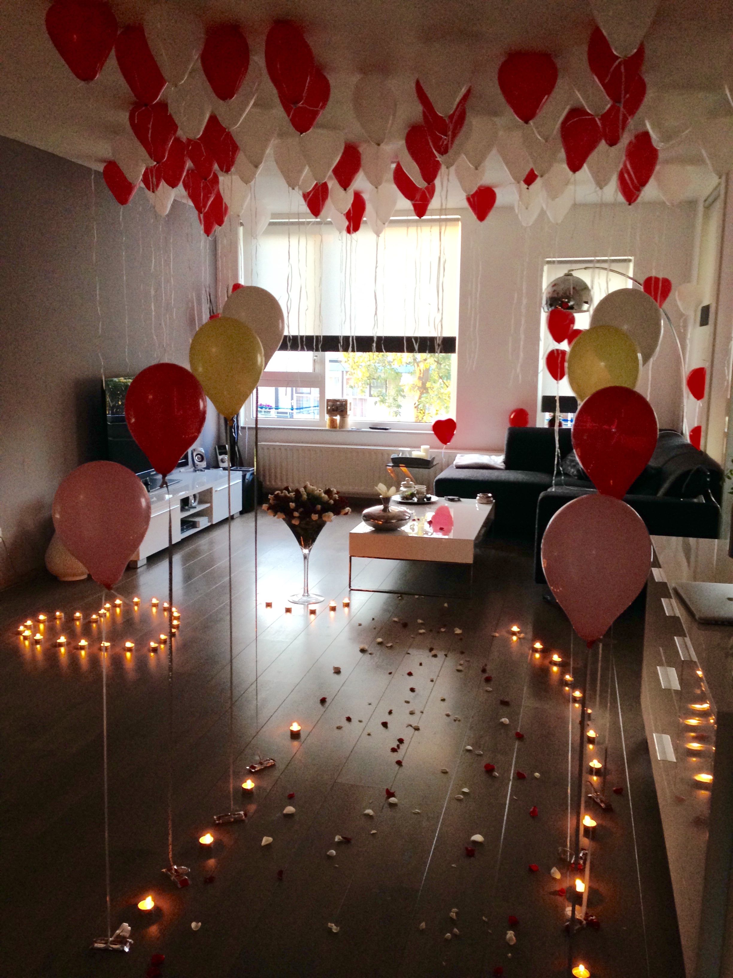 Как украсить комнату своими руками на день рождения мужа фото: Как украсить комнату на день рождения мужа