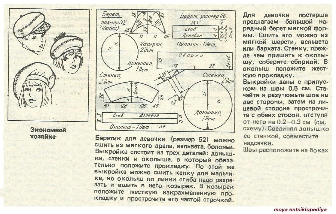 Женская шапка своими руками сшить: как сшить шапку своими руками — BurdaStyle.ru