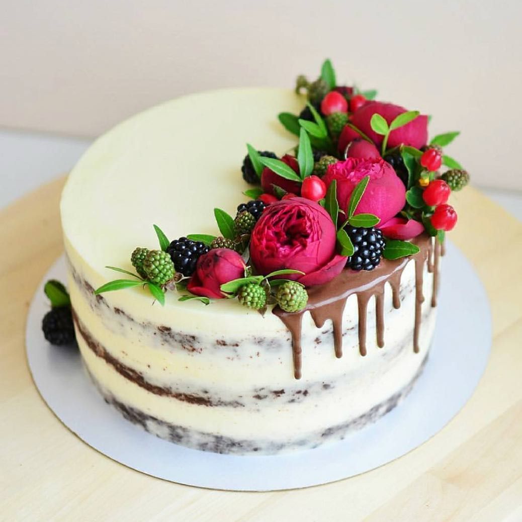 Украшение торта живыми цветами мастер класс: Живые цветы и как их правильно подготовить для декора тортов!