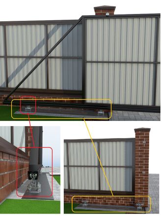 Установка ворот сдвижных: Как установить откатные ворота - 10 ошибок. Инструкция и схема подключения автоматики.