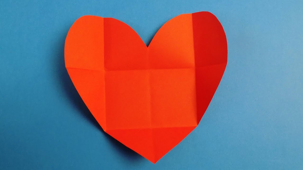 Как сделать из сердца конверт: Как сделать конверт из сердца?