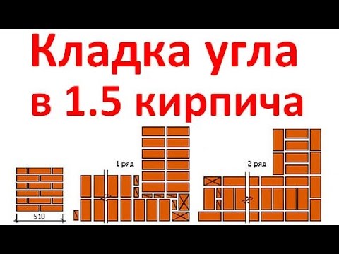 Кладка в полтора кирпича схема: схема кирпичной кладки в 1,5 кирпича. Как правильно класть цоколь с утеплителем?