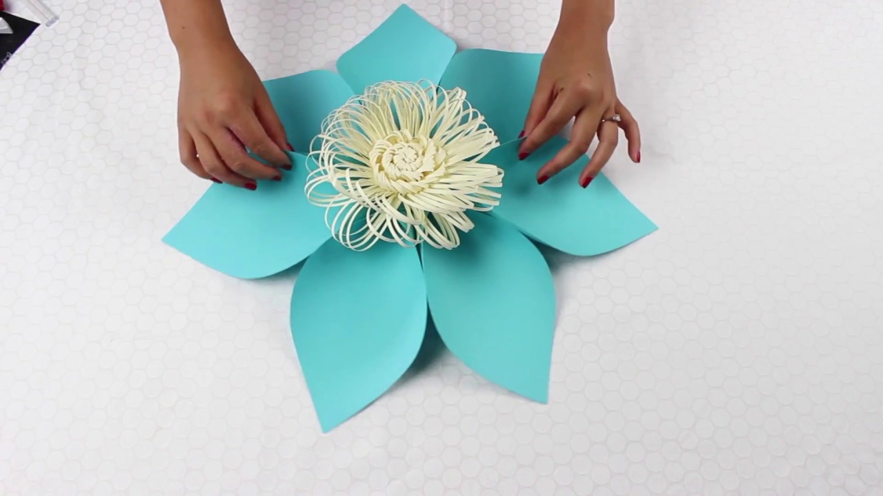 Сделать большой цветок из бумаги: Ростовые цветы из бумаги. Делаем своими руками. 100 шаблонов больших цветов