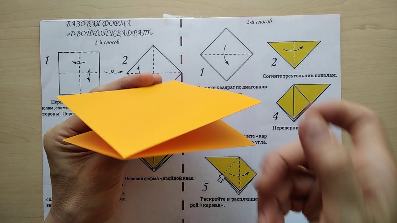Как сделать из бумаги а4 квадрат: 2 простых способа с наглядными схемами