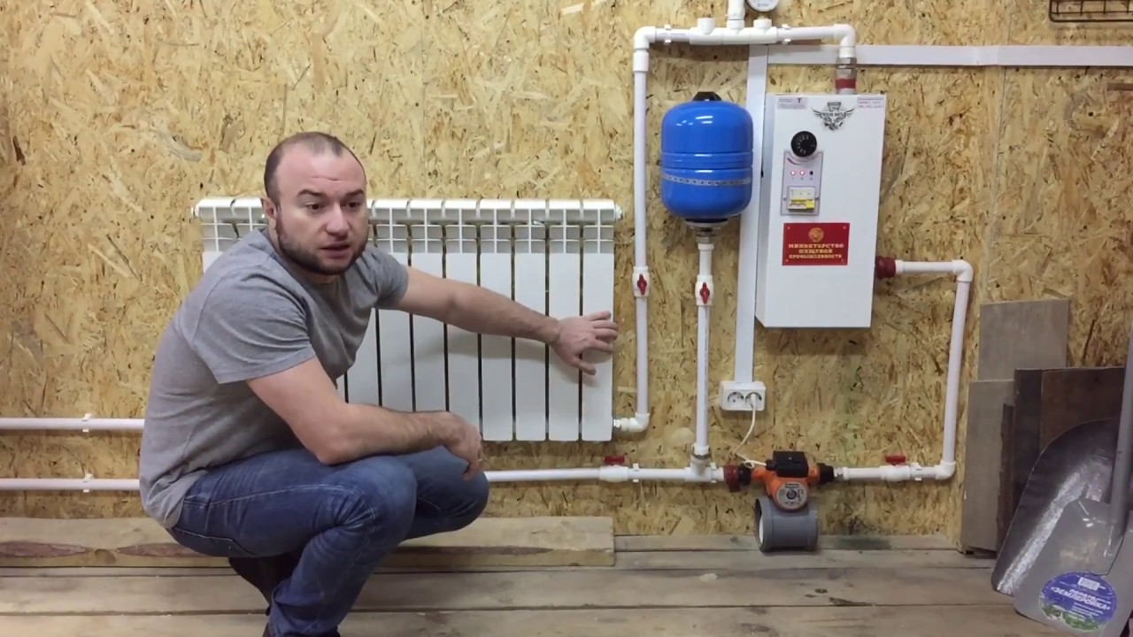 Отопление загородного дома своими руками видео: Отопление частного дома своими руками: схемы, виды, монтаж