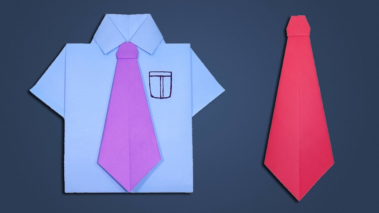 Рубашка из бумаги своими руками: Самый простой вариант сделать рубашку-оригами