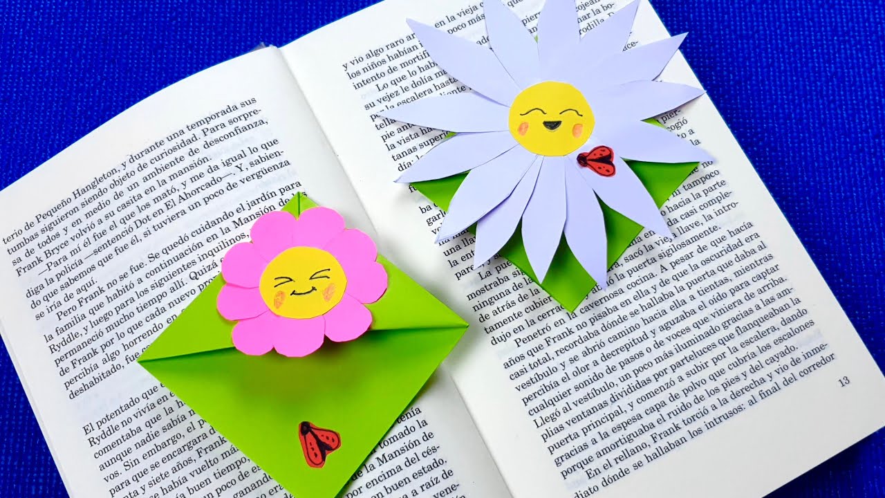 Оригами закладка для книги: Закладка для книг оригами: мастер-класс