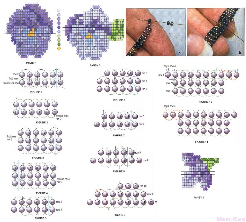 Схемы плетения бисером: УЧИМСЯ ПЛЕСТИ БИСЕРОМ: ПЛОТНЫЕ ТЕХНИКИ БИСЕРОПЛЕТЕНИЯ