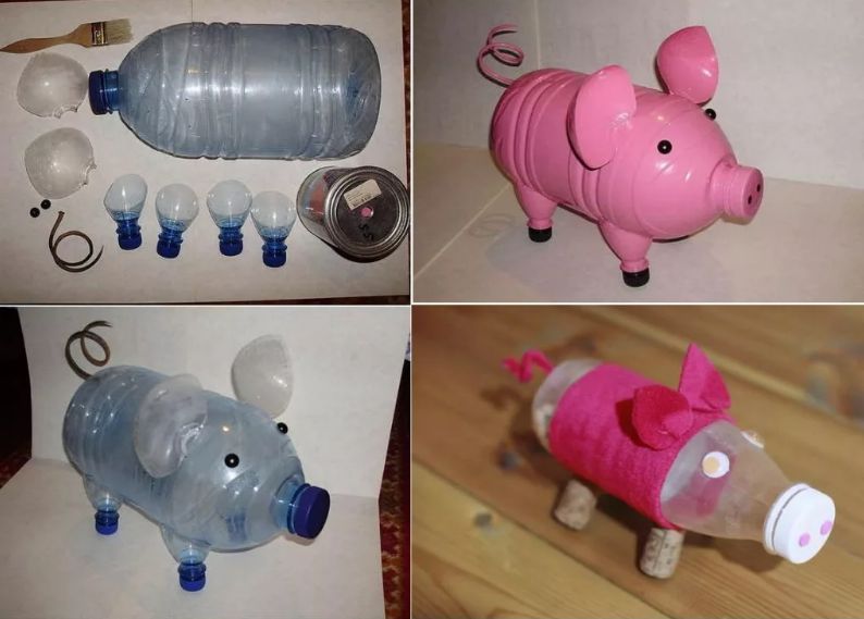 Животные 2019 года из пластиковых бутылок: Поделки своими руками из пластмассовых бутылок. Птицы и животные из пластиковых бутылок. Вертикальный сад на стене