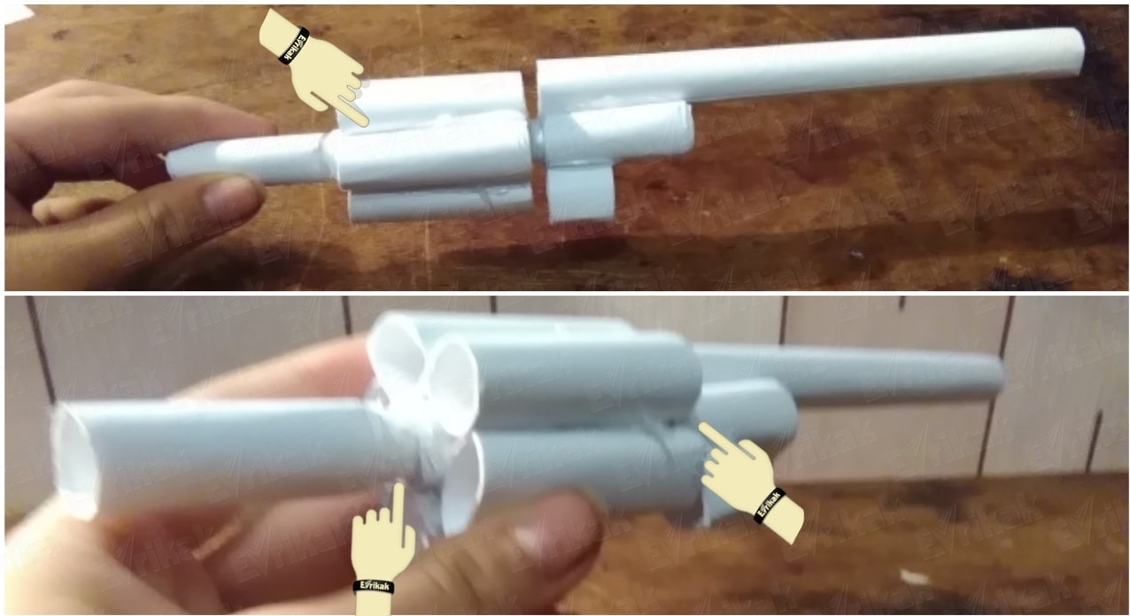 Как сделать из бумаги драбаш: Модель Боевого Дробовика из бумаги
