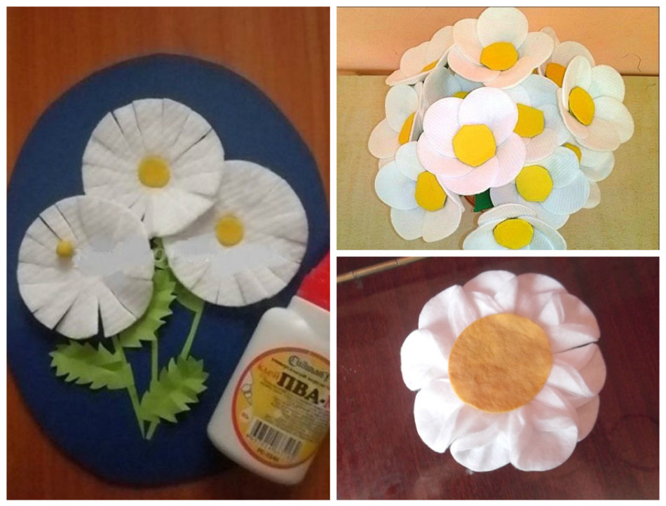 Как сделать цветы из ватных дисков: как сделать своими руками пошагово