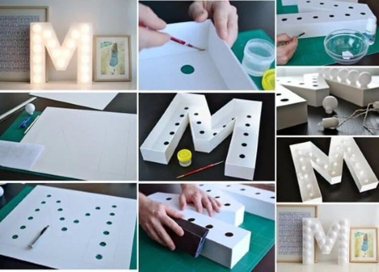 Объемные буквы как делают: Как сделать объемные световые буквы своими руками для рекламной вывески