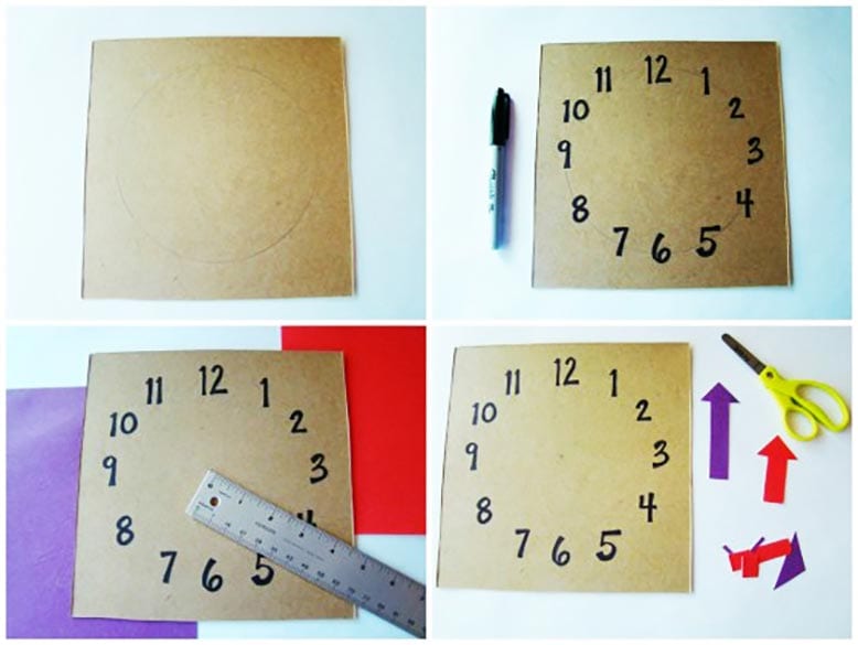 Как сделать стрелки для часов своими руками мастер класс: Из чего сделать стрелки часы поделка. Как сделать из картона часы: мастер-класс