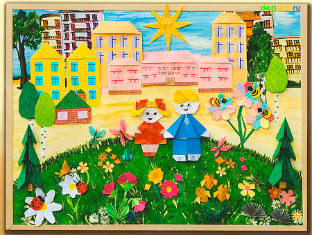 Поделка в сад на тему мой любимый детский сад: Мой любимый детский сад. Идеи для поделок.