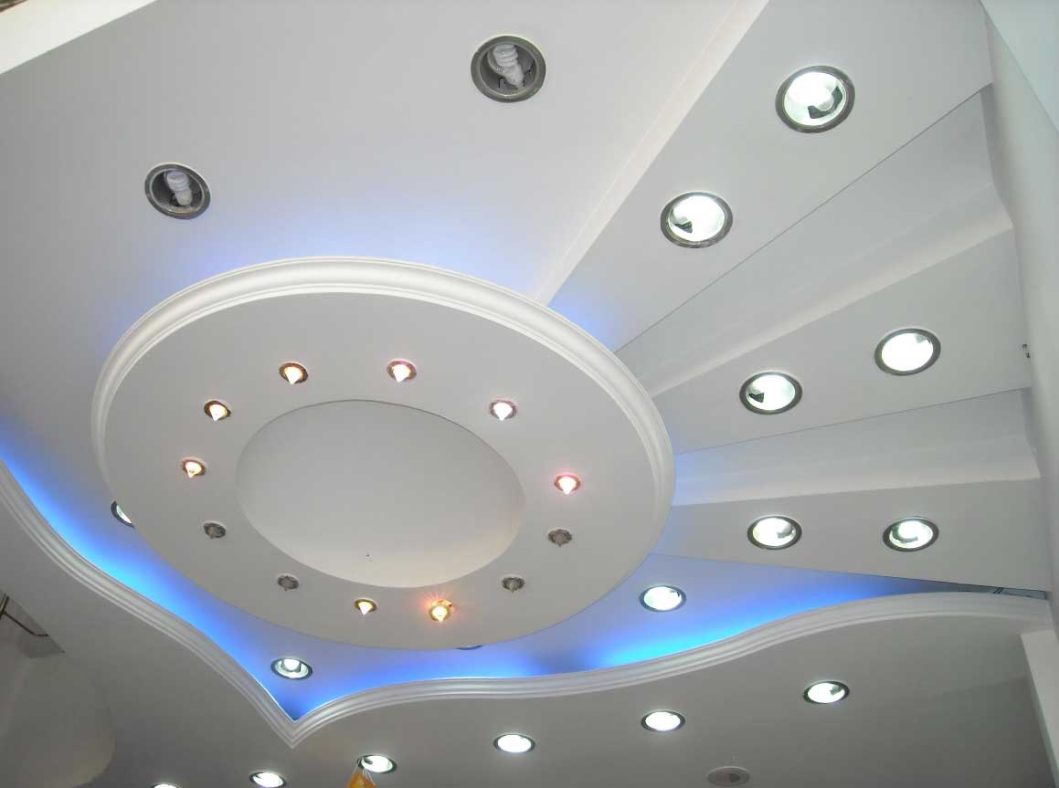 Круглый потолок из гипсокартона фото: Потолки из гипсокартона (80 фото) – Дизайн потолков для разных комнат