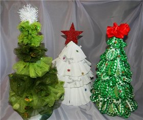 Как из гофрированной бумаги сделать елочку: 🎄Как сделать ёлочку из гофрированной бумаги