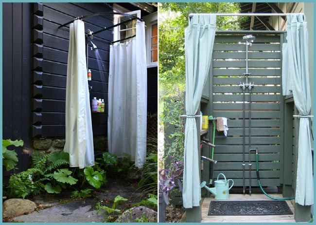 Самодельный душ в саду: 135 фото вариантов постройки и стильного оформления