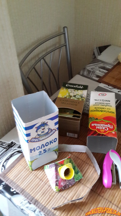Что можно сделать из коробки молока: Идеи из коробок из под молока и сока. | Записки из шкафА