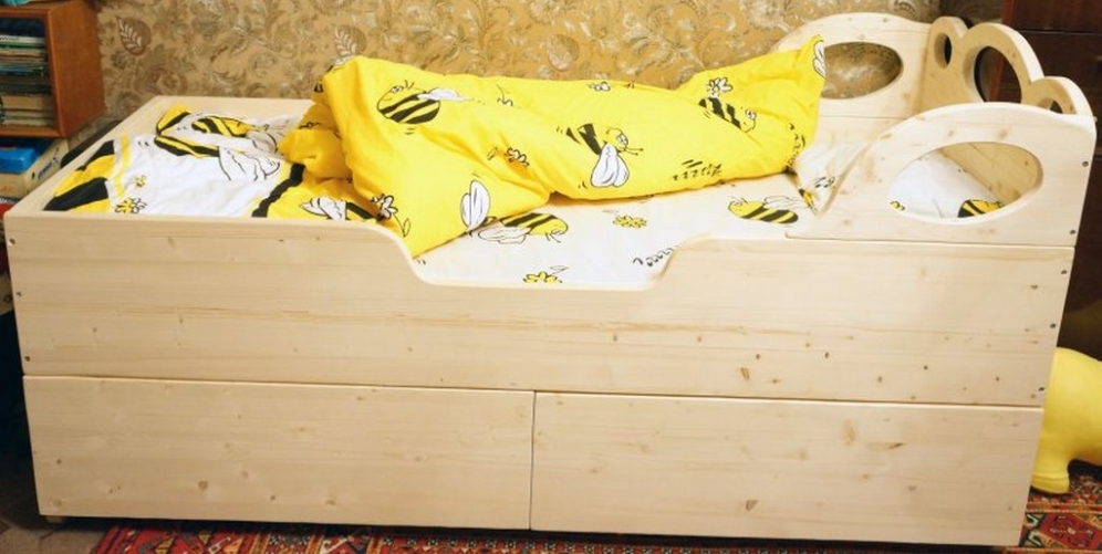 Как самому сделать кровать детскую кровать: Детская кровать своими руками: виды, изготовление, чертежи, советы