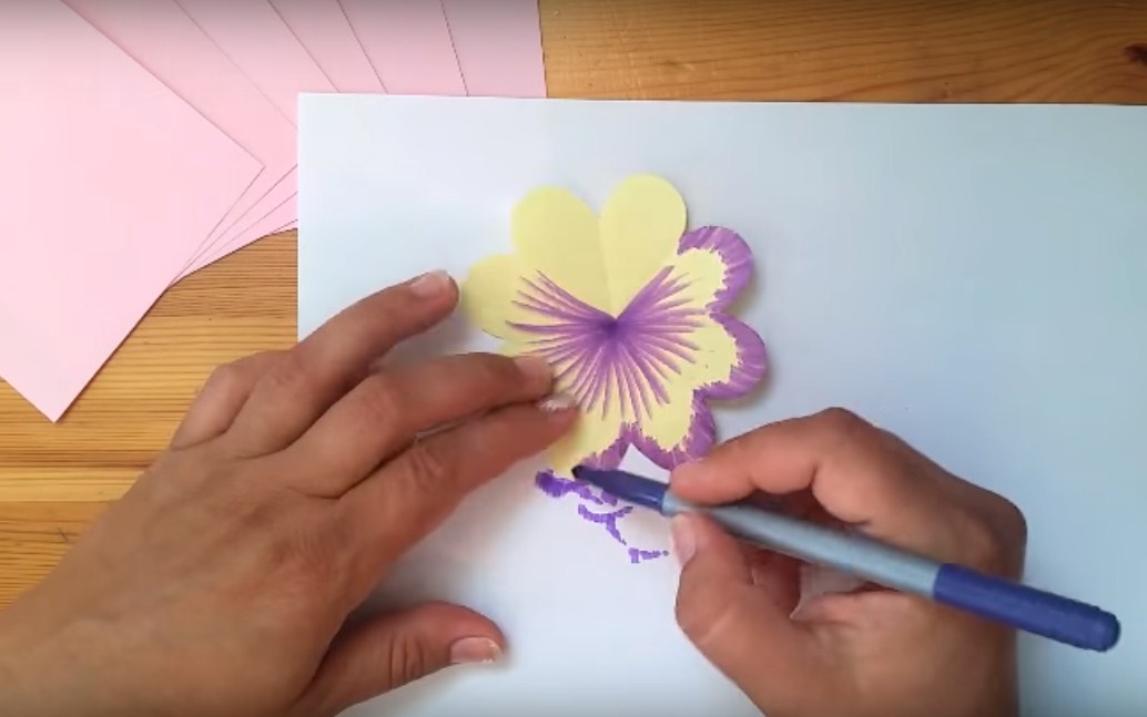 Открытка 3d с цветами своими руками: Как создать 3D открытку с цветами из бумаги