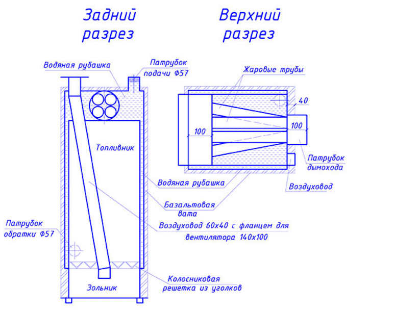Простой котел на угле своими руками чертежи: Страница не найдена – Aquatic-home.ru