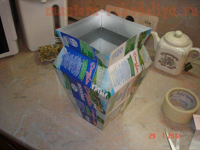 Что можно сделать из коробки молока: Идеи из коробок из под молока и сока. | Записки из шкафА
