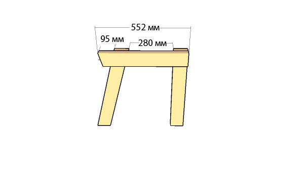 Скамейки размеры: Высота скамейки: стандартные размеры конструкции