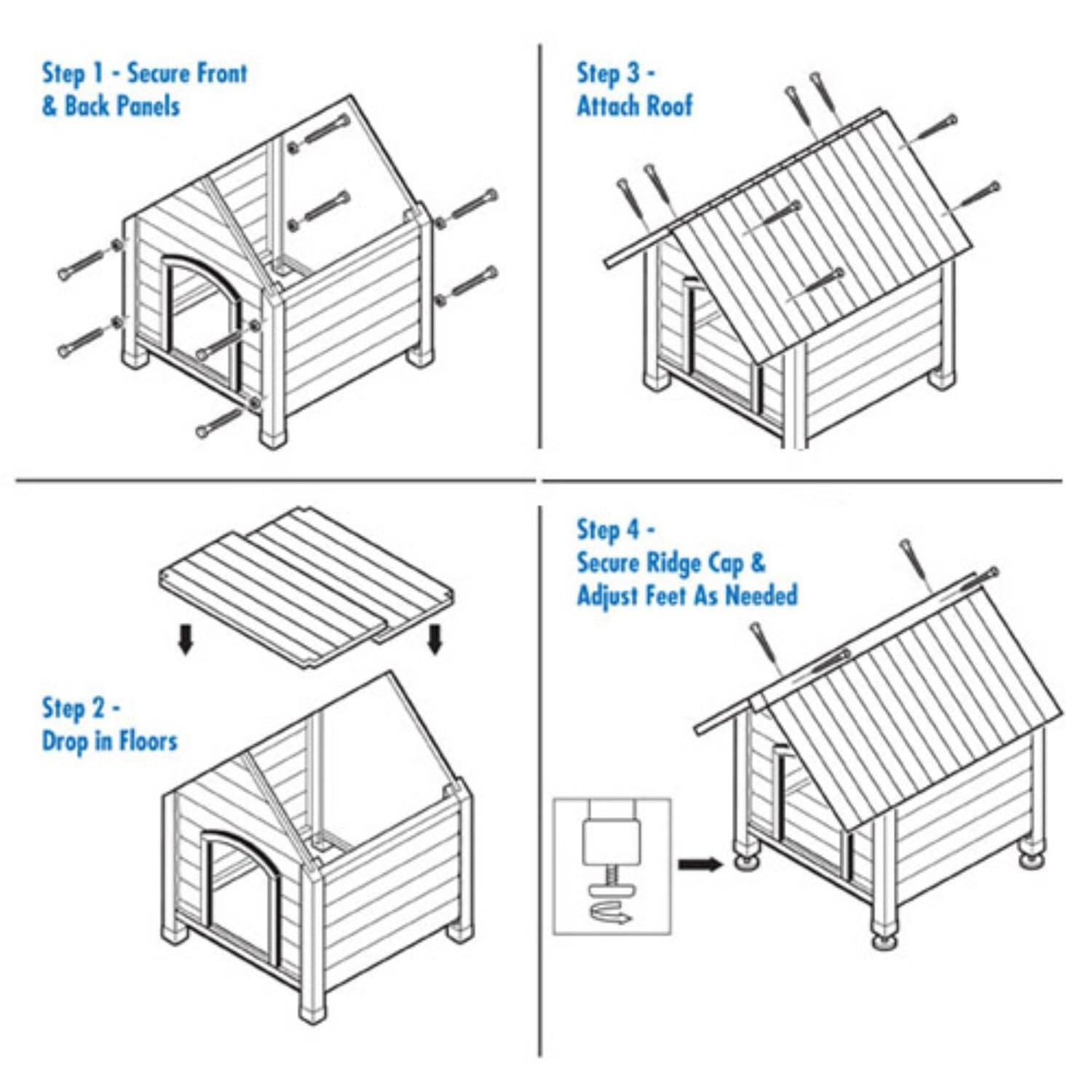 Как сделать будку для собаки своими руками в домашних условиях схема: фото и чертежи удачных конструкций
