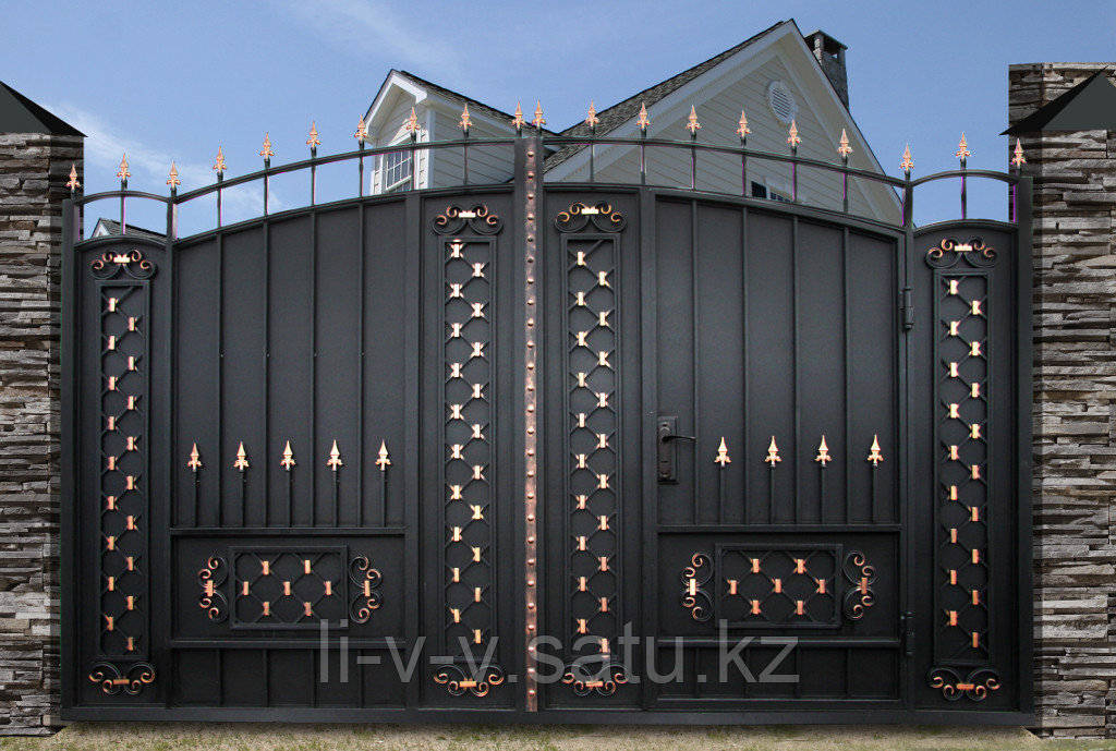 Ворота открывающиеся: Автоматические ворота с дистанционным открытием от 36720р.