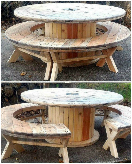 Сделать стол круглый своими руками: Круглый стол из дерева: как сделать своими руками?